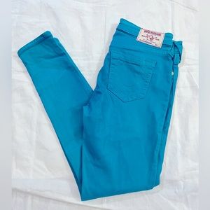 True Religion Coated Skinny Jeans